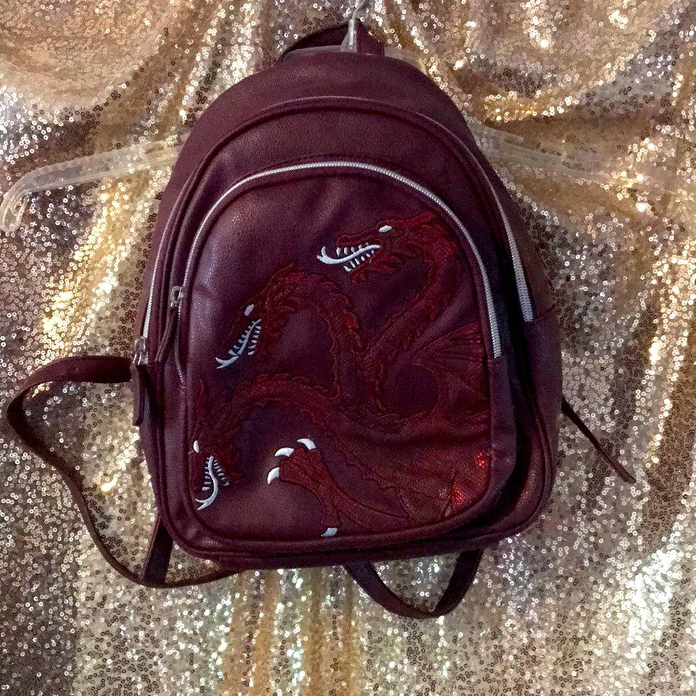 Danielle Nicole Targaryen Red Mini Backpack